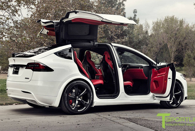 Xe điện Tesla Model X nội thất cao cấp giá 180000 USD - TPMS.vn