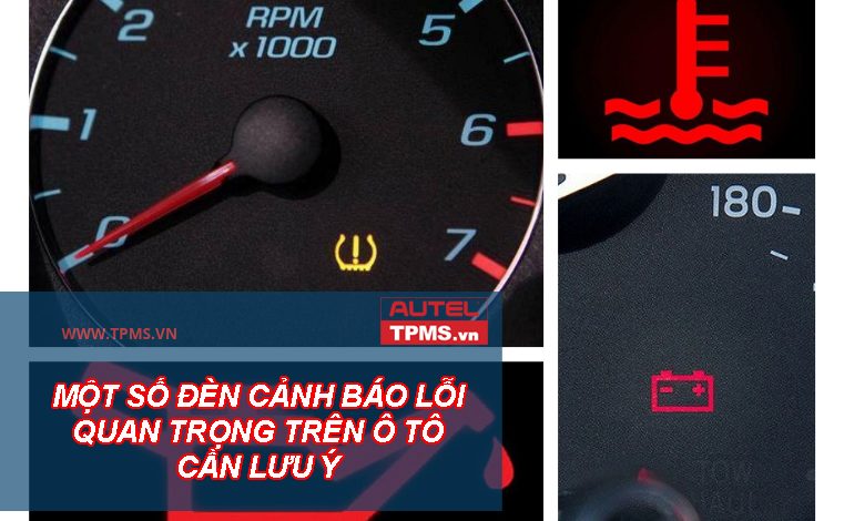 Một số đèn cảnh báo lỗi quan trọng trên ô tô cần lưu ý